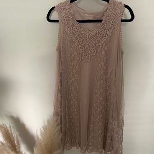 Lace Mini Dress